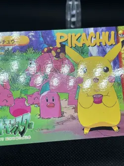 Pikachu 222 Carddass Anime Collection 1999 Pokemon Card Japanese - Image 5