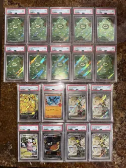 Pokemon PSA Graded Card Lot: 18 Total Fresh Slabs - Image 1