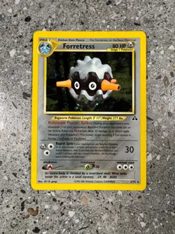 Pokemon TCG Cards Forretress 2/75 Neo Discovery Holo Rare EXC - Image 1