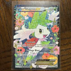 Pokemon TCG Shaymin EX Ultra Rare Card RC21/RC25 Legendary Treasures LP-NM - Image 1