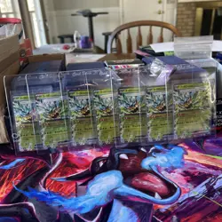M2a: High Class Pack MEGA Dream Teal Mask Ogerpon ex #017/193 Pokemon 7-card lot - Image 1