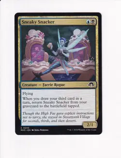 MAGIC THE GATHERING MTG MODERN HORIZONS III MH3 C SNEAKY SNACKER (#1) - Image 1