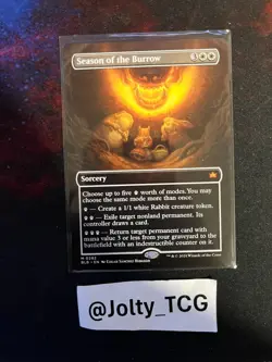 Season of the Burrow (Borderless) Bloomburrow Regular - Image 1