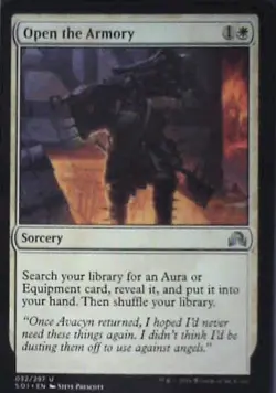 Open the Armory - Shadows over Innistrad: #32, Magic: The Gathering Nm C258 - Image 1