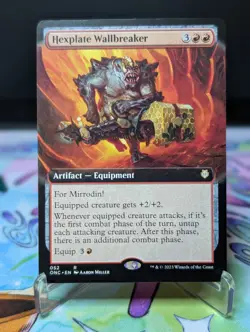 MTG ONC- Hexplate Wallbreaker 052 Regular - Image 1