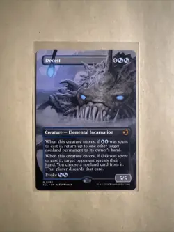 MTG Deceit ECL 0293 M NM Regular Borderless - Image 1