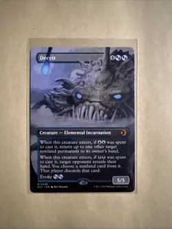 MTG Deceit ECL 0293 M NM Regular Borderless - Image 2
