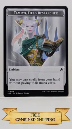 Human Soldier (0020) Emblem - Tamiyo, Field Researcher Double-Sided Token... - Image 1