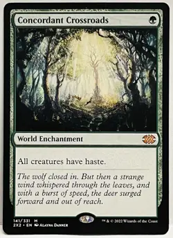Concordant Crossroads - #141-MTG-Double Masters 2022-Regular-NM - Image 1