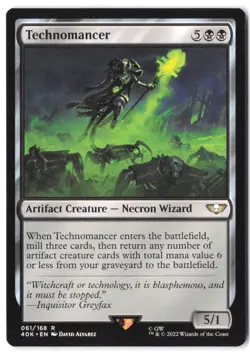 Technomancer 61 MTG 40K NM - Image 1