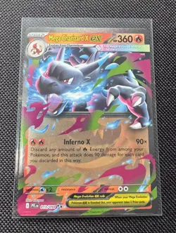 Mega Charizard X ex 13/94– Pokemon TCG Phantasmal Flame – Double Rare Holo M/NM - Image 1