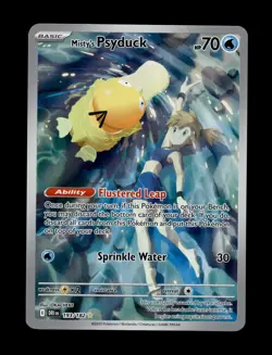 2025 Pokemon Misty's Psyduck 193/182 Destined Rivals Illustration Rare (#1) - Image 1