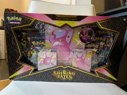 Pokemon Shining Fates TCG Shiny Crobat VMAX Premium Collection Box Sealed - Image 1