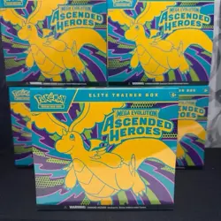 Pokemon Ascended Heroes Elite Trainer Box, ETB Sealed in hand - Image 1