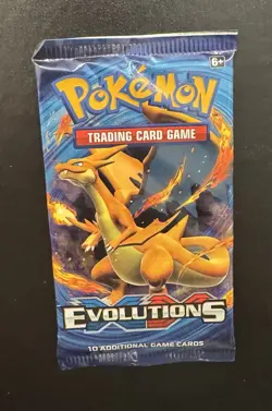 Sealed Booster Pack - XY Evolutions - POKEMON 2016 -unopened - Charizard artwork - Image 1
