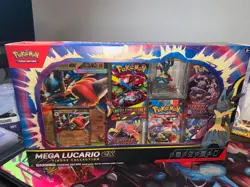 Pokemon TCG Mega Lucario Ex Premium Figure Collection - Brand New And Sealed! - Image 1