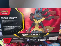 Pokemon TCG Mega Lucario Ex Premium Figure Collection - Brand New And Sealed! - Image 4