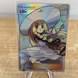 Lillie (Full Art) Ultra Rare SM Base Set 147/149 Pokemon - Image 1
