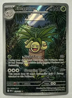 Exeggutor Illustration Rare 135/132 Pokemon Mega Evolution English IR NM/M - Image 1