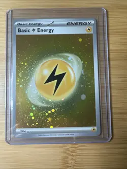 Pokemon Tcg Basic Lightning Energy [Cosmos Holo] #4 Scarlet & Violet Energy NM - Image 1