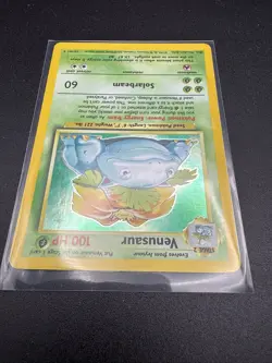 Pokemon Venusaur Base Set Unlimited Holo Rare #15/102 MP - Image 4