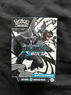 Pokemon TCG Scarlet Violet Black Bolt Booster Open Box - Image 1