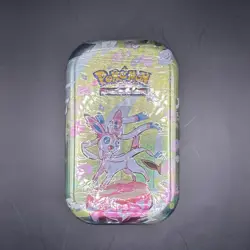Pokemon TCG: Scarlet & Violet Prismatic Evolutions Mini Tin Sylveon ⭐ SEALED ✅ - Image 4