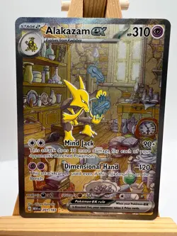 Pokemon TCG - S&V 151 - 201/165 Alakazam ex - Special Illustration Rare - NM/M - Image 1