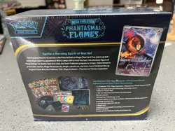 🔥 Phantasmal Flames Pokemon Center Exclusive Elite Trainer Box ETB Sealed 🔥 - Image 2