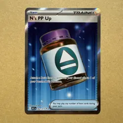 N's PP Up 262/217 Full Art Ultra Rare Pokemon Ascended Heroes ENGLISH NM - Image 1