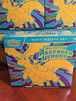 Pokemon Ascended Heroes Elite Trainer Box, ETB Sealed in hand - Image 2
