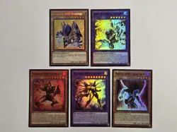 MZMU Masked HERO Atomic Furnace Crow Sparkman Maze of Muertos Yugioh Set NM - Image 1
