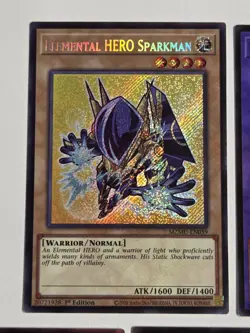 MZMU Masked HERO Atomic Furnace Crow Sparkman Maze of Muertos Yugioh Set NM - Image 2
