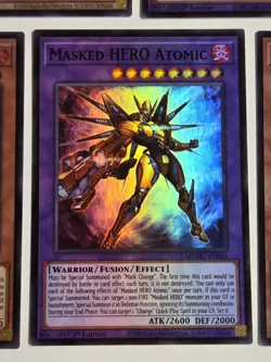 MZMU Masked HERO Atomic Furnace Crow Sparkman Maze of Muertos Yugioh Set NM - Image 4