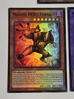 MZMU Masked HERO Atomic Furnace Crow Sparkman Maze of Muertos Yugioh Set NM - Image 5
