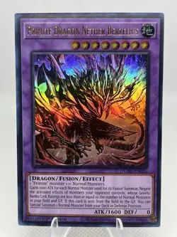 Yugioh! Primite Dragon Nether Berzelius - DUAD-EN035 - Ultra Rare - 1st Edition - Image 1