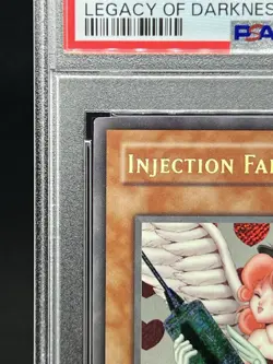 Yu-Gi-Oh! Injection Fairy Lily Legacy of Darkness 1st Edition LOD-100 PSA 9 - Image 3