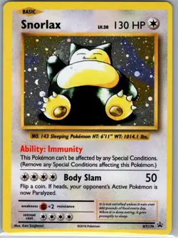 Snorlax XY179 Holo XY Promos - Pokemon Card - NM - Image 1
