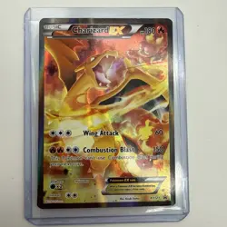 Pokemon TCG Charizard-EX XY121 Holo Promo Card LP - Image 3