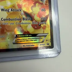 Pokemon TCG Charizard-EX XY121 Holo Promo Card LP - Image 5