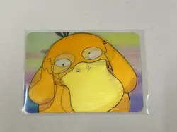 Pokemon Psyduck Video Promo Card 1999 4Kids Pioneer Insert Not For Sale - Image 1