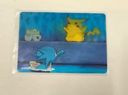 Pokemon Pikachu Togepi Marill Video Promo Insert Card 1999 4Kids Pioneer - Image 1