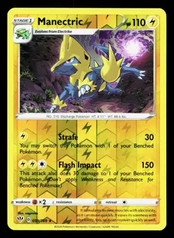 Manectric 059/189 Darkness Ablaze NM Reverse Holo Pokemon Card TCG - Image 1
