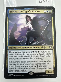 Yuriko, the Tiger's Shadow MTG, Commander Masters (CMM), Dimir Ninja, Rare, NM - Image 2