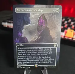 Archaeomancer's Map (Borderless) 101 - Ixalan LCC - NM - Image 1