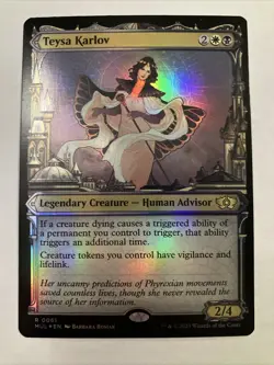 MTG Teysa Karlov - March Of the Machine: Multiverse Legends FOIL NM - Image 1