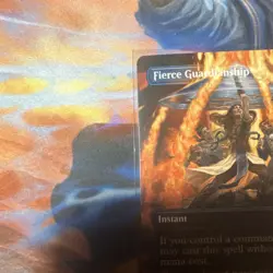 Magic MTG Fierce Guardianship (Borderless) Commander Masters Rare Regular - Image 2