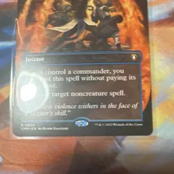 Magic MTG Fierce Guardianship (Borderless) Commander Masters Rare Regular - Image 5