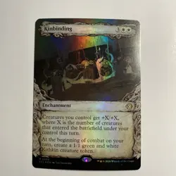 Kinbinding FOIL SHOWCASE #299 - Lorwyn Ecliped - NM MTG - Image 1