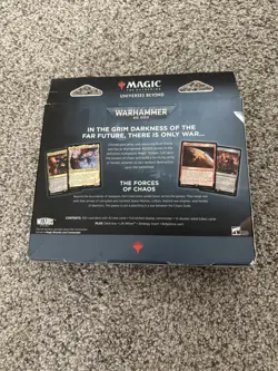 Magic The Gathering Warhammer 40,000 Commander Deck The Ruinous Powers: Unopened - Image 2